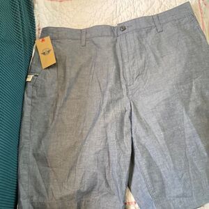 NWT Levi’s Dockers blue shorts, size 36